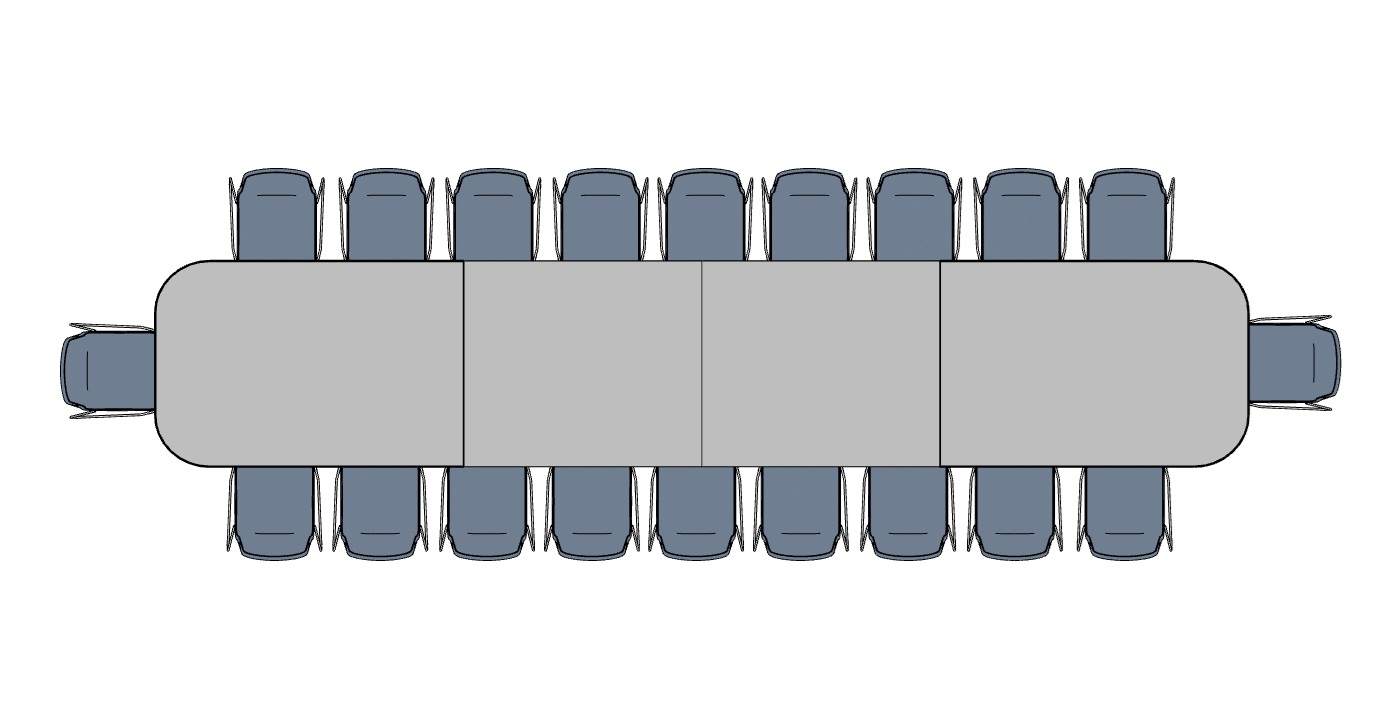 Jednací stůl ATE 140X637 SUNRISE